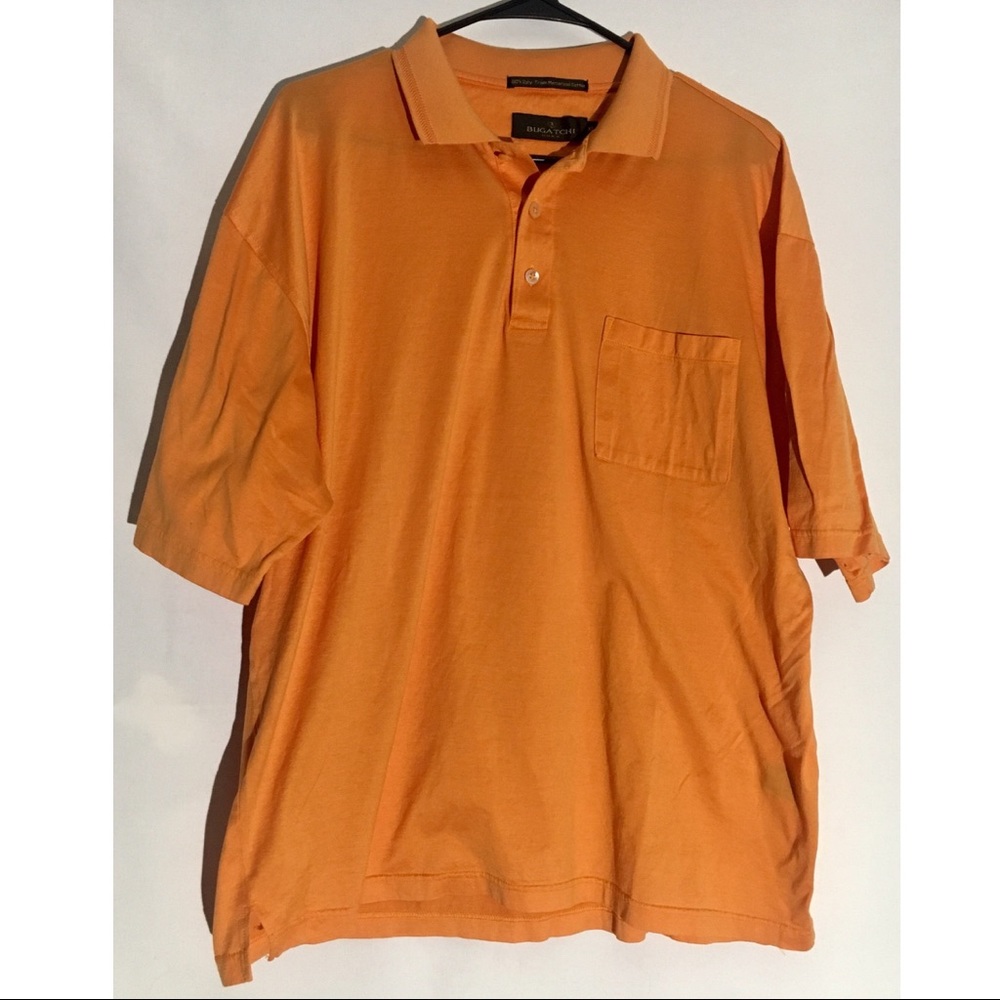 Bugatchi 80’s 2ply Triple Mercerized Cotton Polo